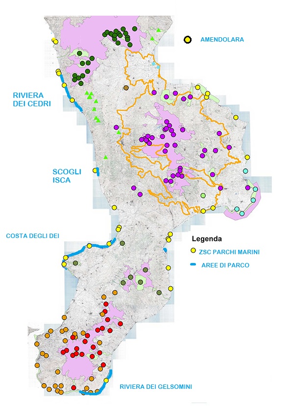 Zone Speciali di Conservazione. Assegnate alla gestione dell’EPMR